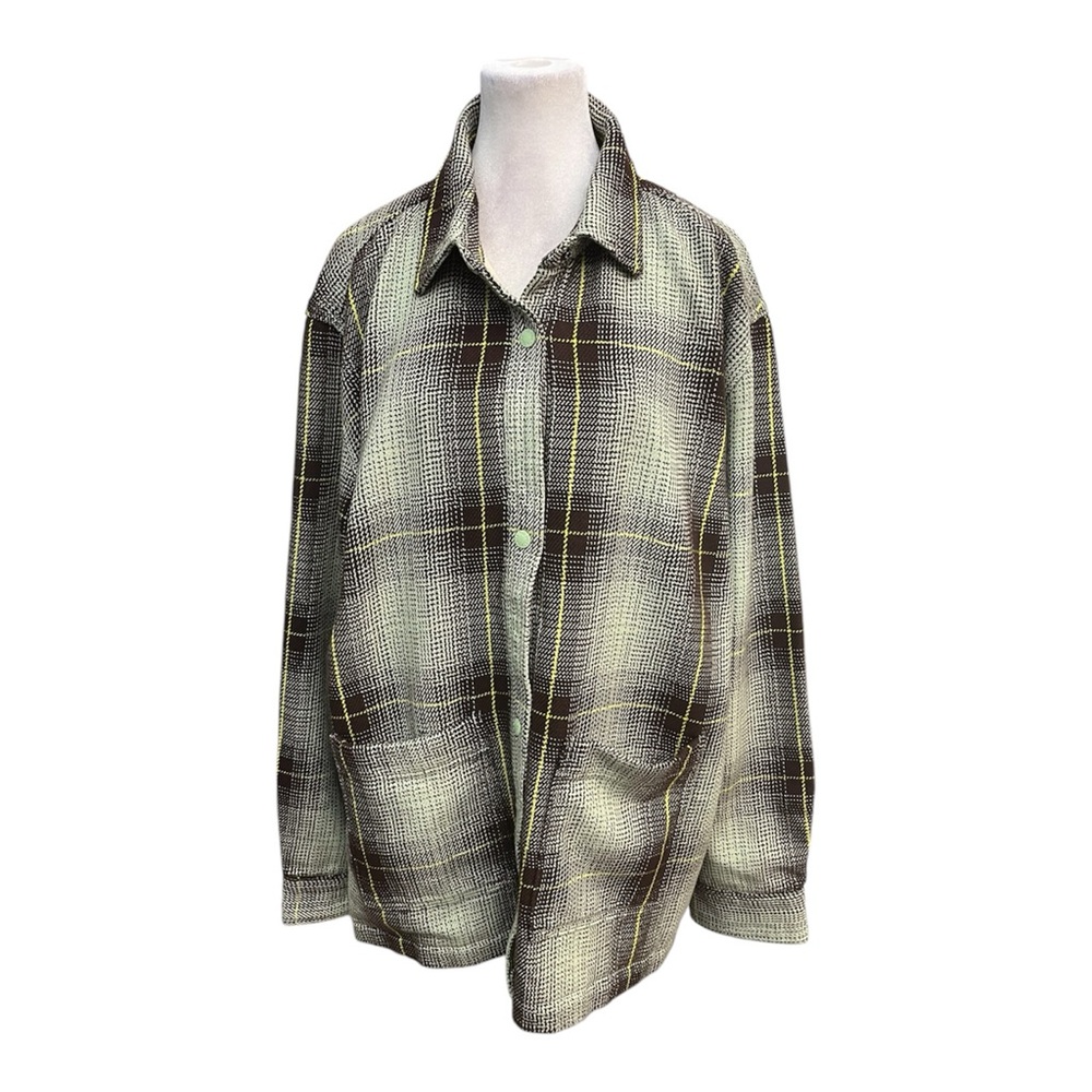 The North Face Women’s Valley Twill Utility Jacket Misty Sage Shacket XL